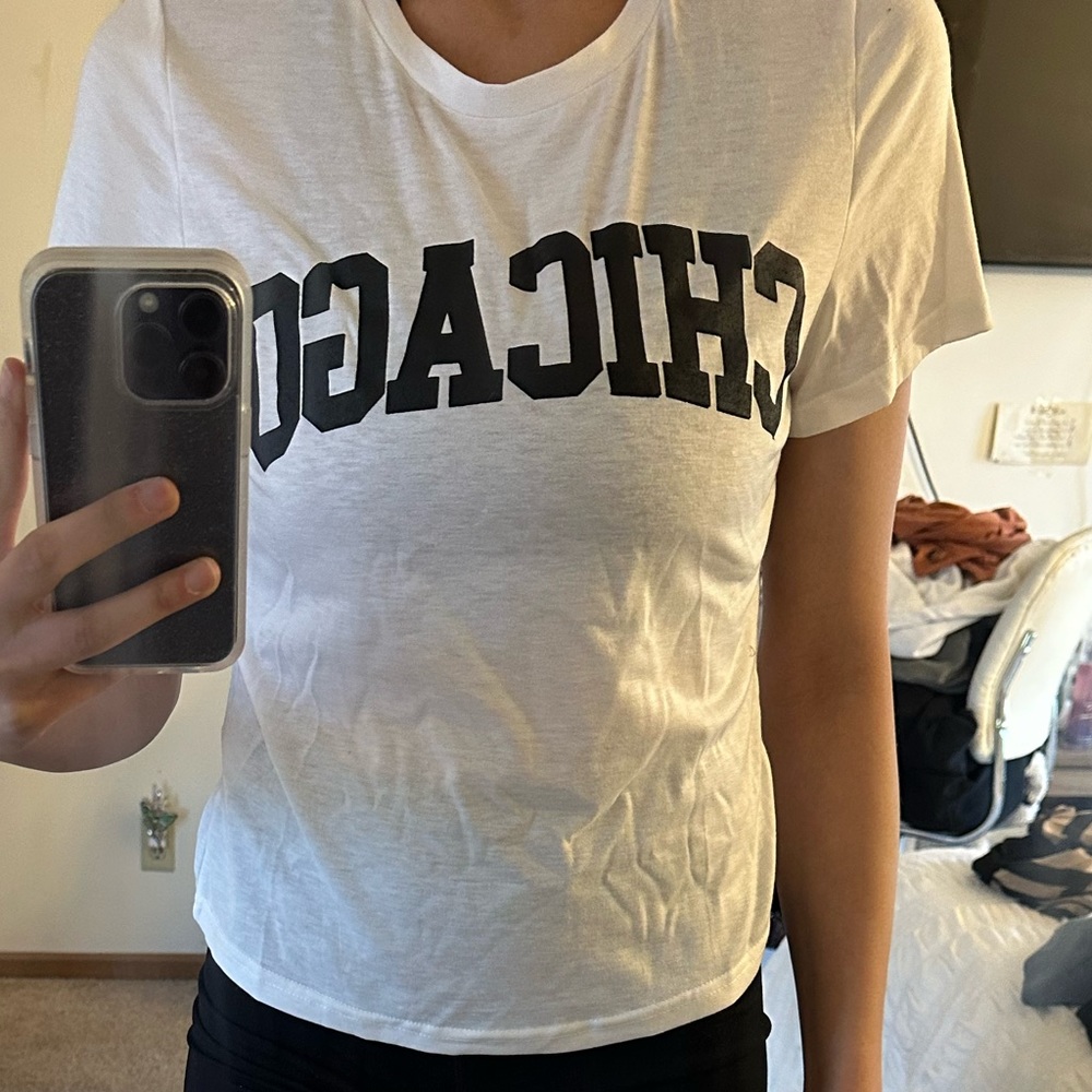 WHITE T-SHIRT FORM SHEIN!